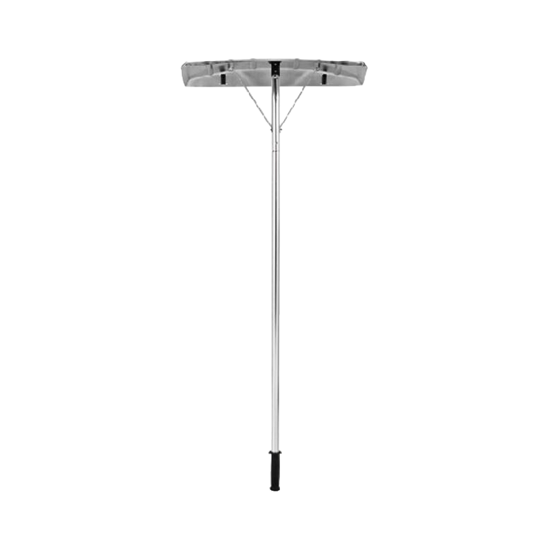 Выдвижной алюминиевый инструмент для чистки ручек, грабли для снежной крыши без колес