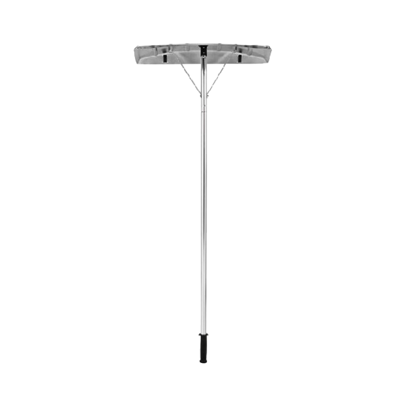 Выдвижной алюминиевый инструмент для чистки ручек, грабли для снежной крыши без колес